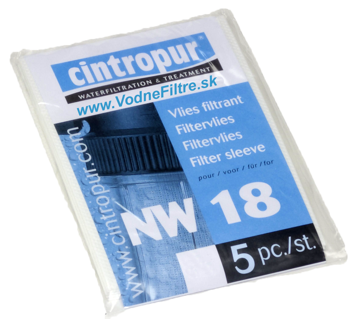 Mechanické vložky pro filtr Cintropur NW18 (100 mcr)
